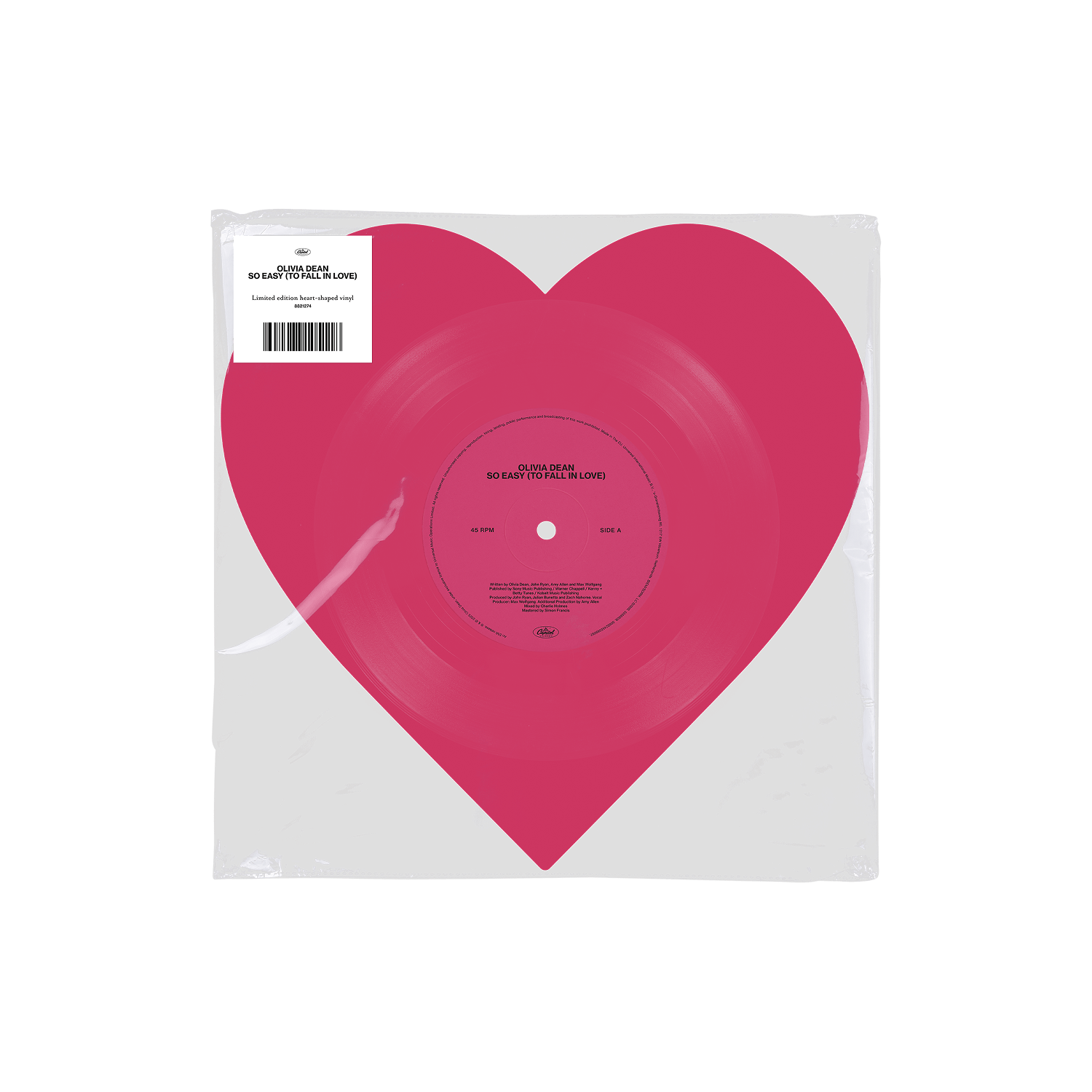 So Easy (To Fall In Love)/I've Seen It Heart Shaped 10