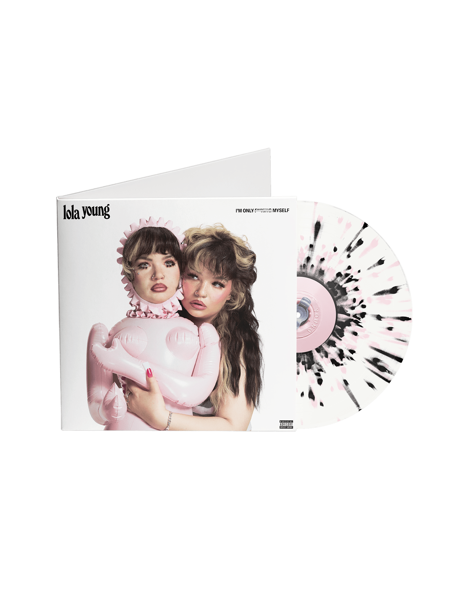 I'm Only F**king Myself: The "Blisters" Edition (Pink & Black Splatter Vinyl LP)
