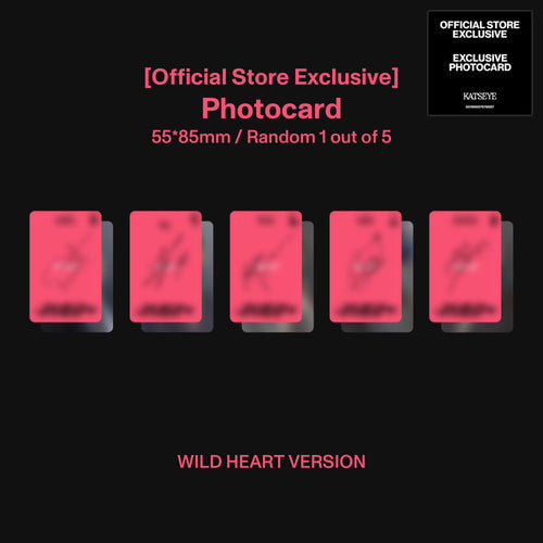 WILD (Wild Heart ver.) - Official Store Exclusive CD + Signed Art Card