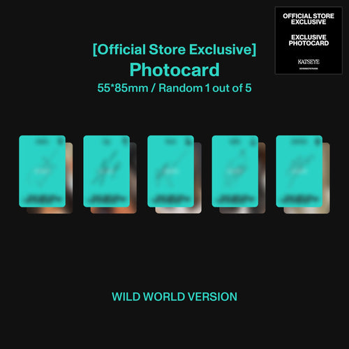 WILD (Wild World ver.) - Official Store Exclusive CD + Signed Art Card