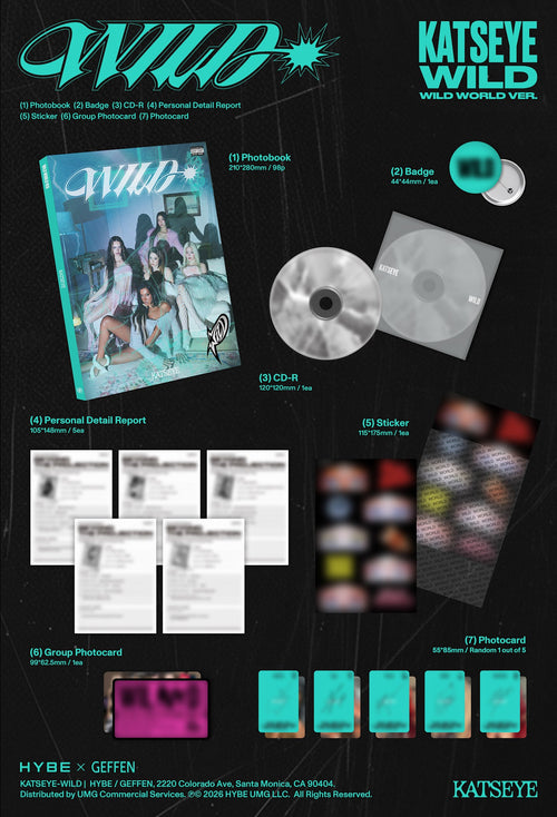 WILD - Wild world ver. CD