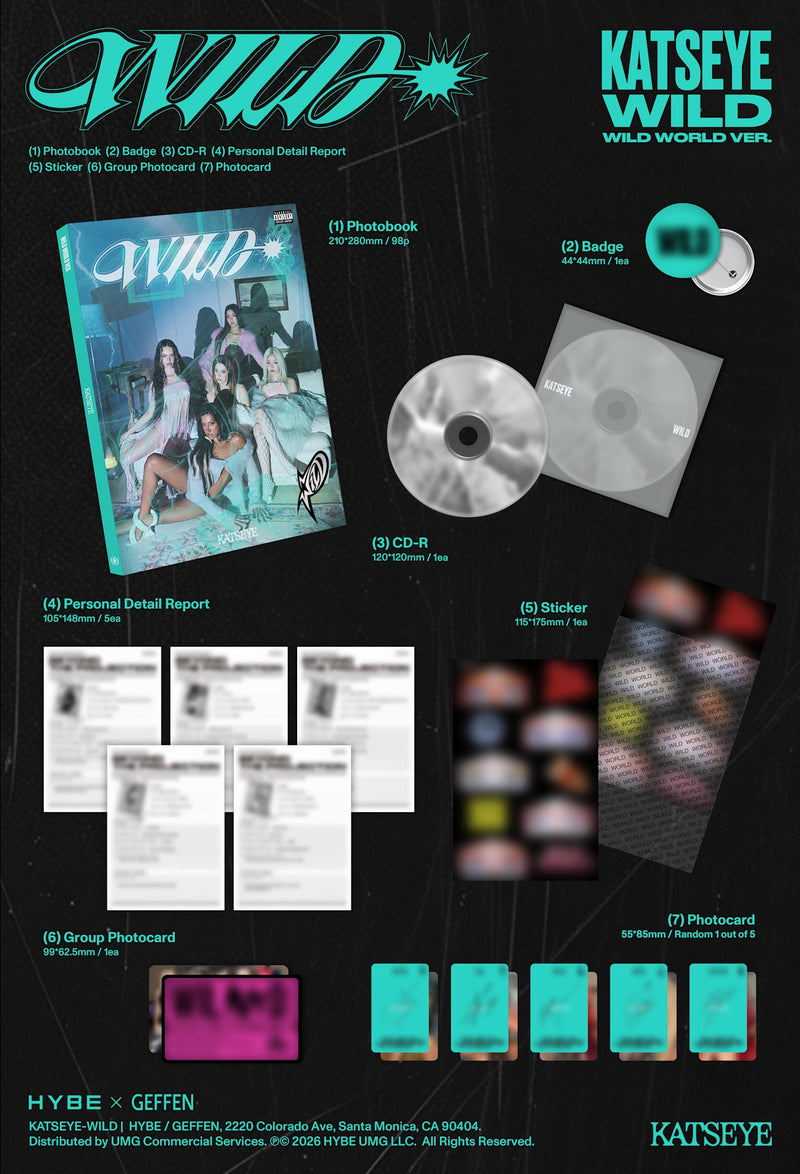 WILD - Wild world ver. CD