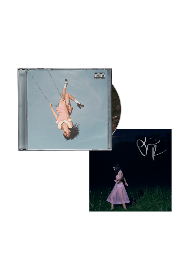 you seem pretty sad for a girl so in love cd + signed art card