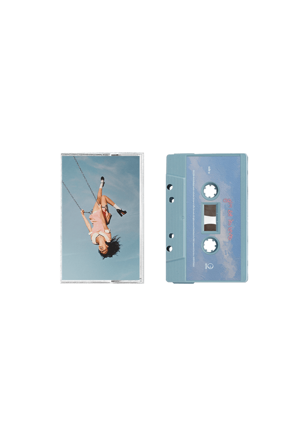 you seem pretty sad for a girl so in love - exclusive baby blue cassette