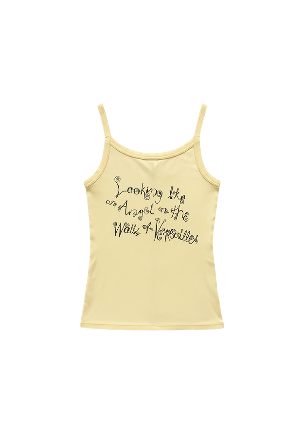 versailles women's spaghetti strap tank