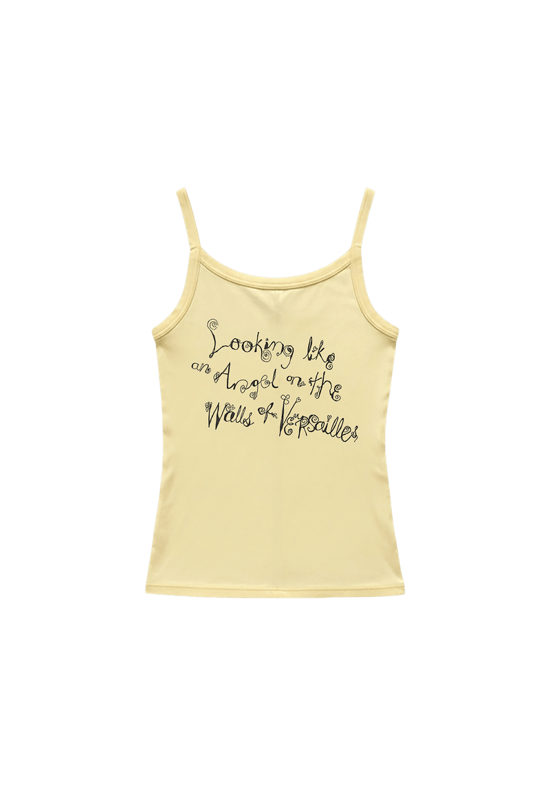 versailles women's spaghetti strap tank