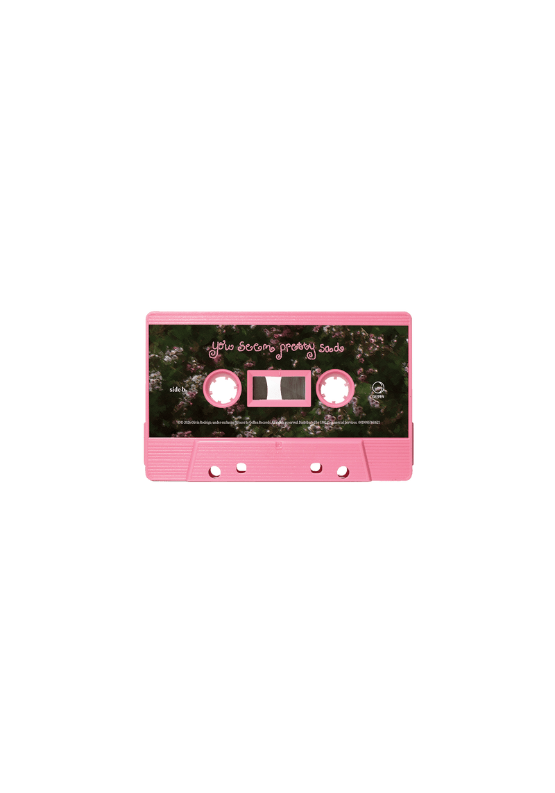 you seem pretty sad for a girl so in love - baby pink cassette