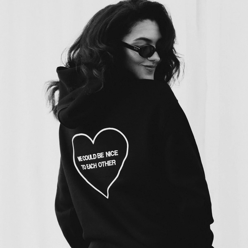 Nice To Each Other Hoodie