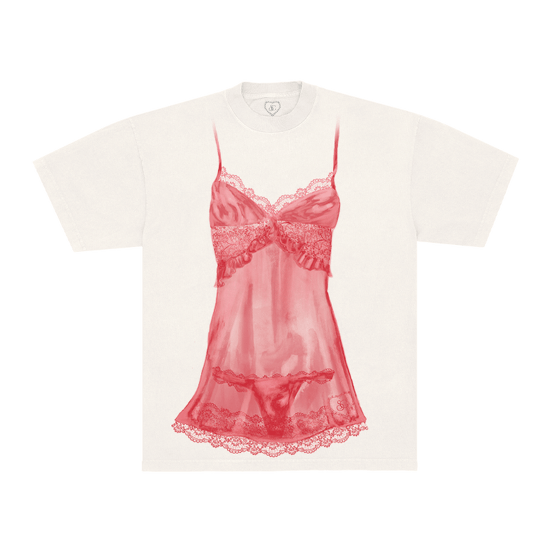 Red Lingerie Tee