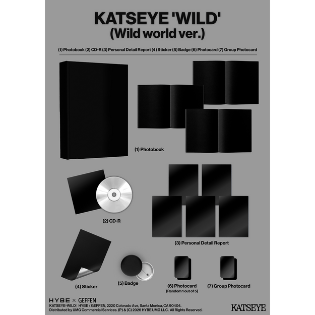 WILD (Wild World ver.) - Official Store Exclusive CD + Signed Art Card