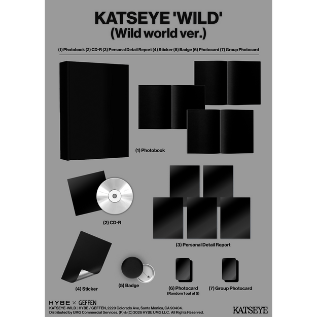 WILD - Wild world ver. CD