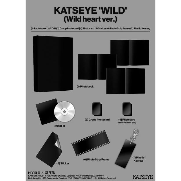 WILD - Wild heart ver. CD