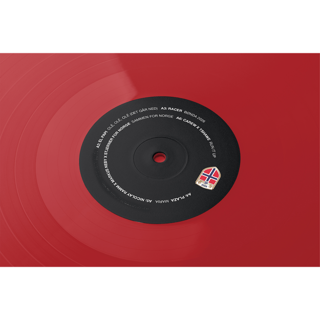 Heia Norge! Rød Vinyl