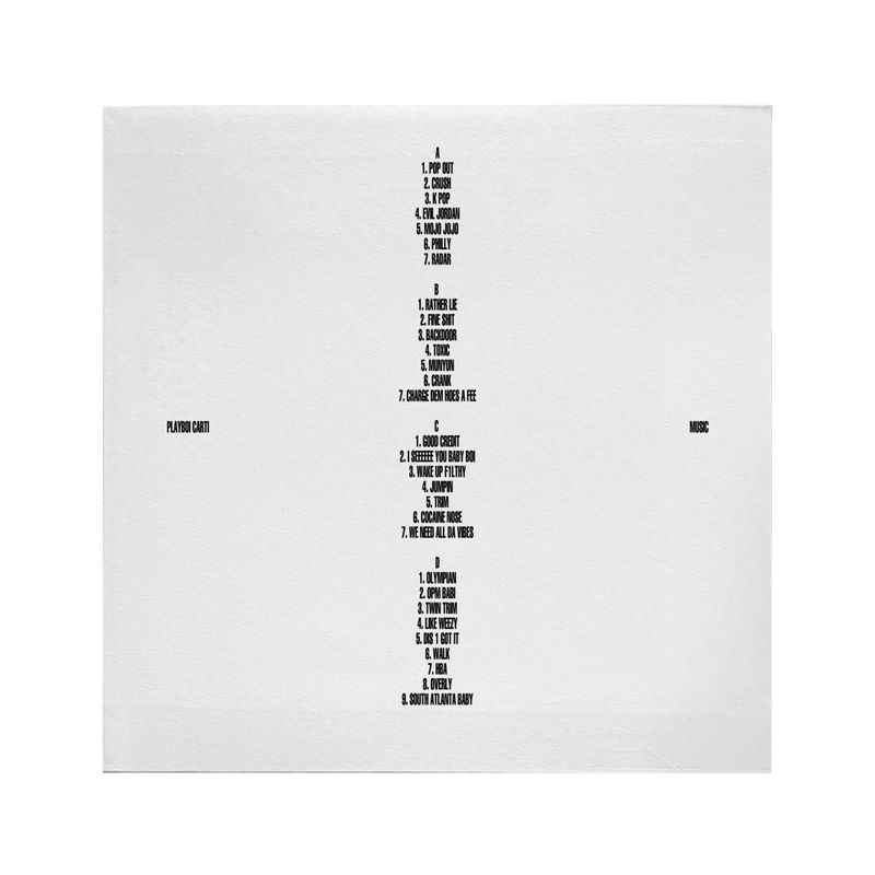 MUSIC White 2LP Vinyl