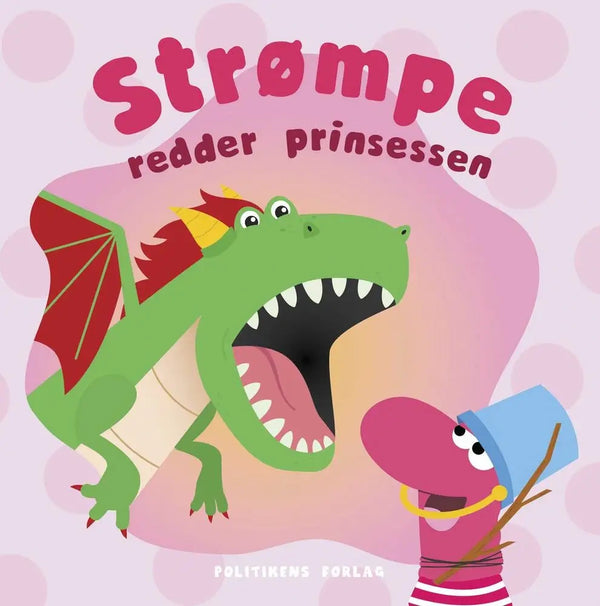 Strømpe redder prinsessen Bog