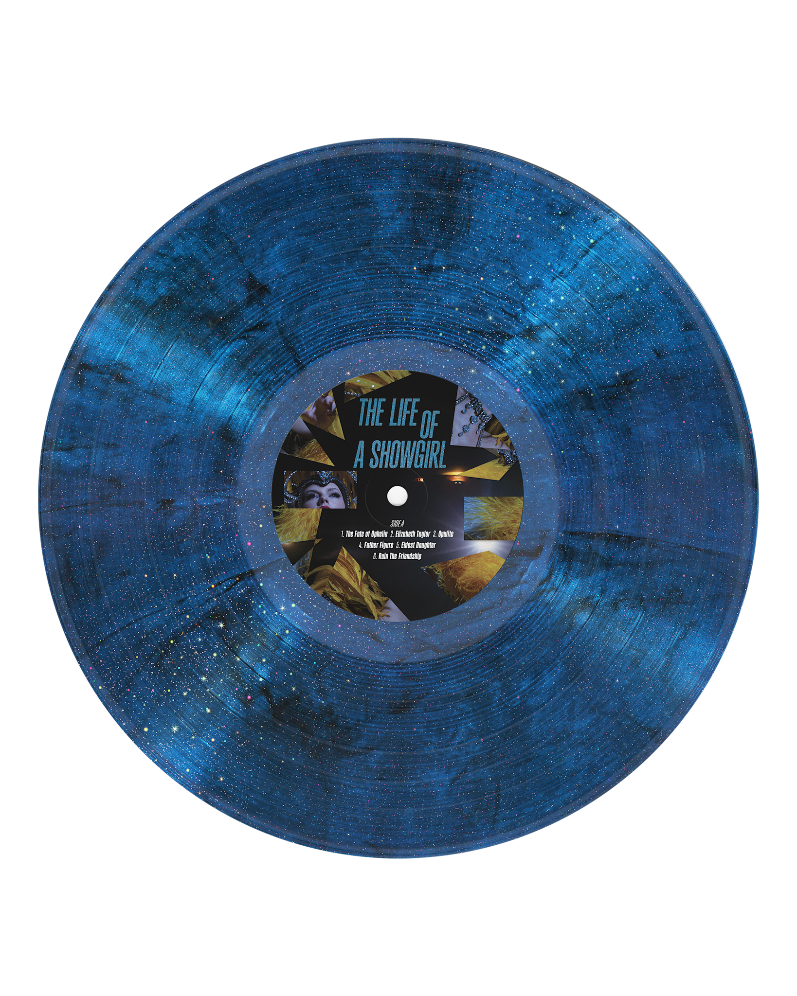 THE LIFE OF A SHOWGIRL: BABY, THAT'S SHOW BUSINESS EDITION (LAKESIDE BEACH BLUE SPARKLE VINYL)