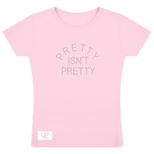Pretty Isn't Pretty Rhinestone T-Shirt