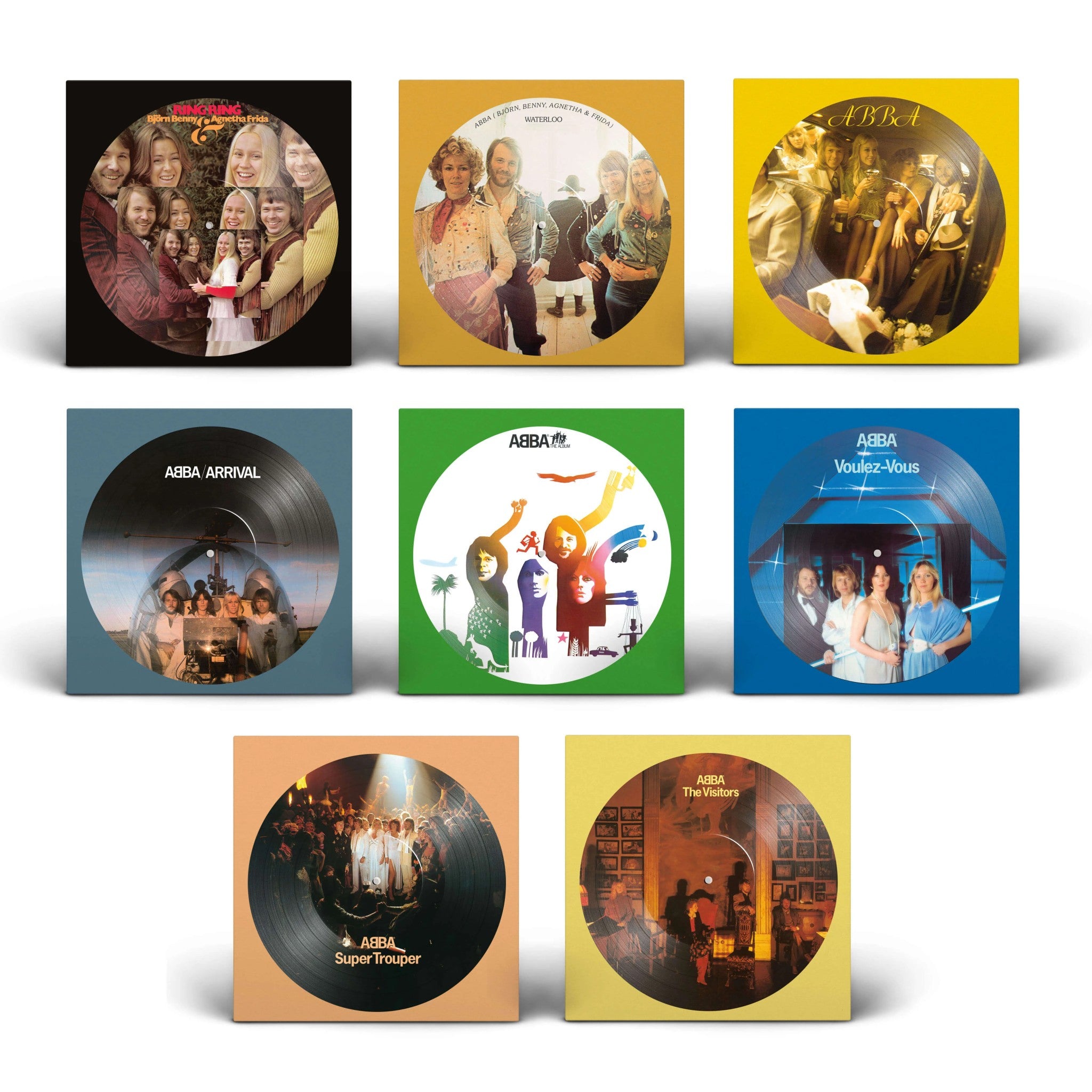 Studio Album Picture Disc Bundle, 8LP