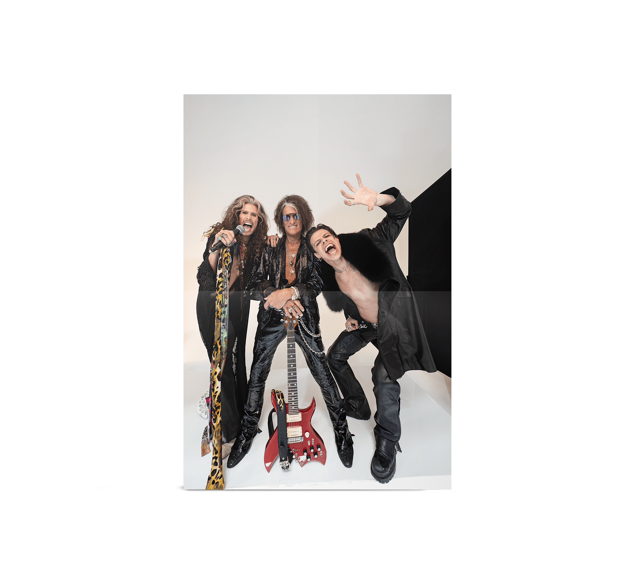 AEROSMITH & YUNGBLUD - One More Time Red Vinyl (Aerosmith Store Exclusive)