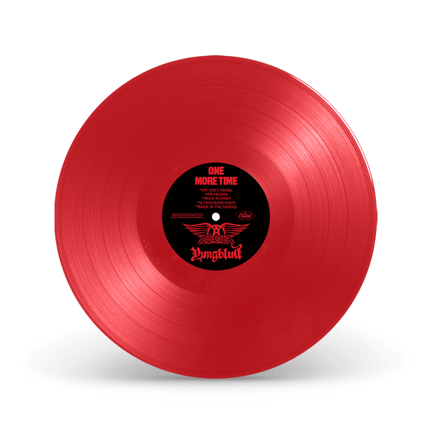 AEROSMITH & YUNGBLUD - One More Time Red Vinyl (Aerosmith Store Exclusive)