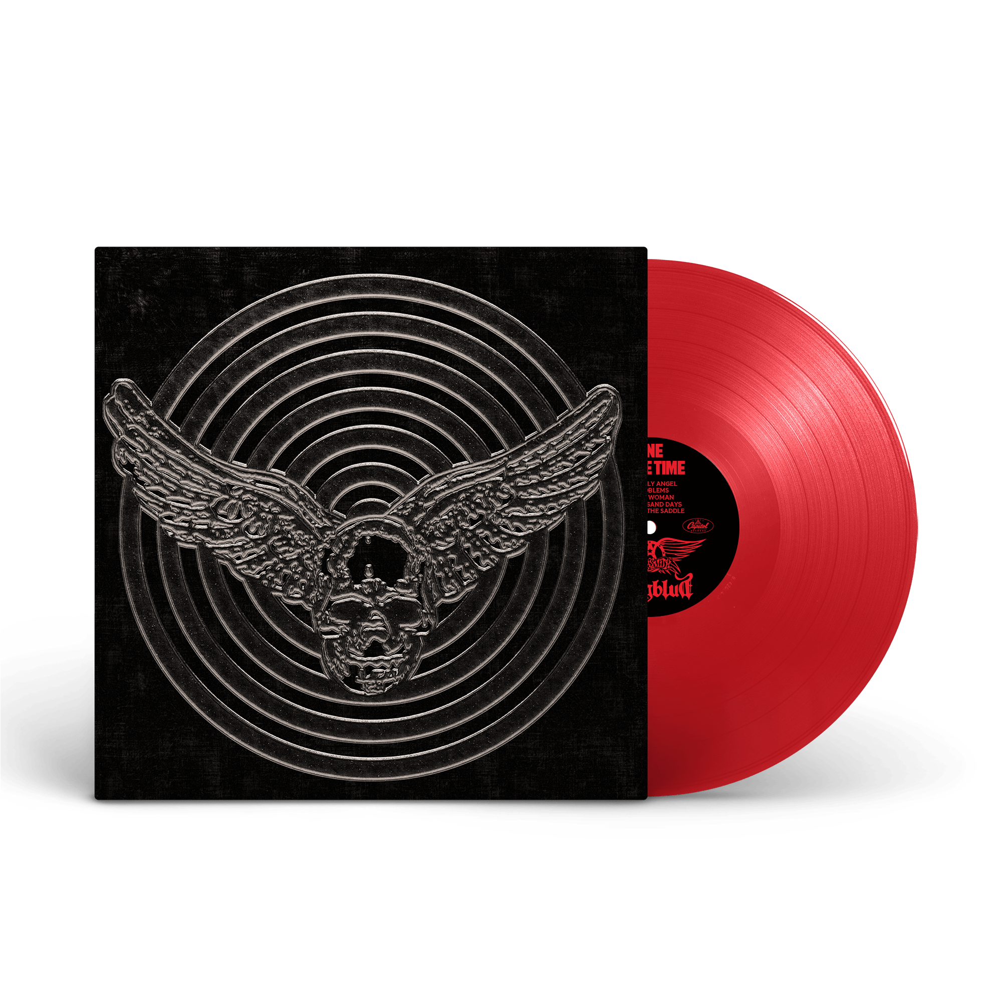 AEROSMITH & YUNGBLUD - One More Time Red Vinyl (Aerosmith Store Exclusive)