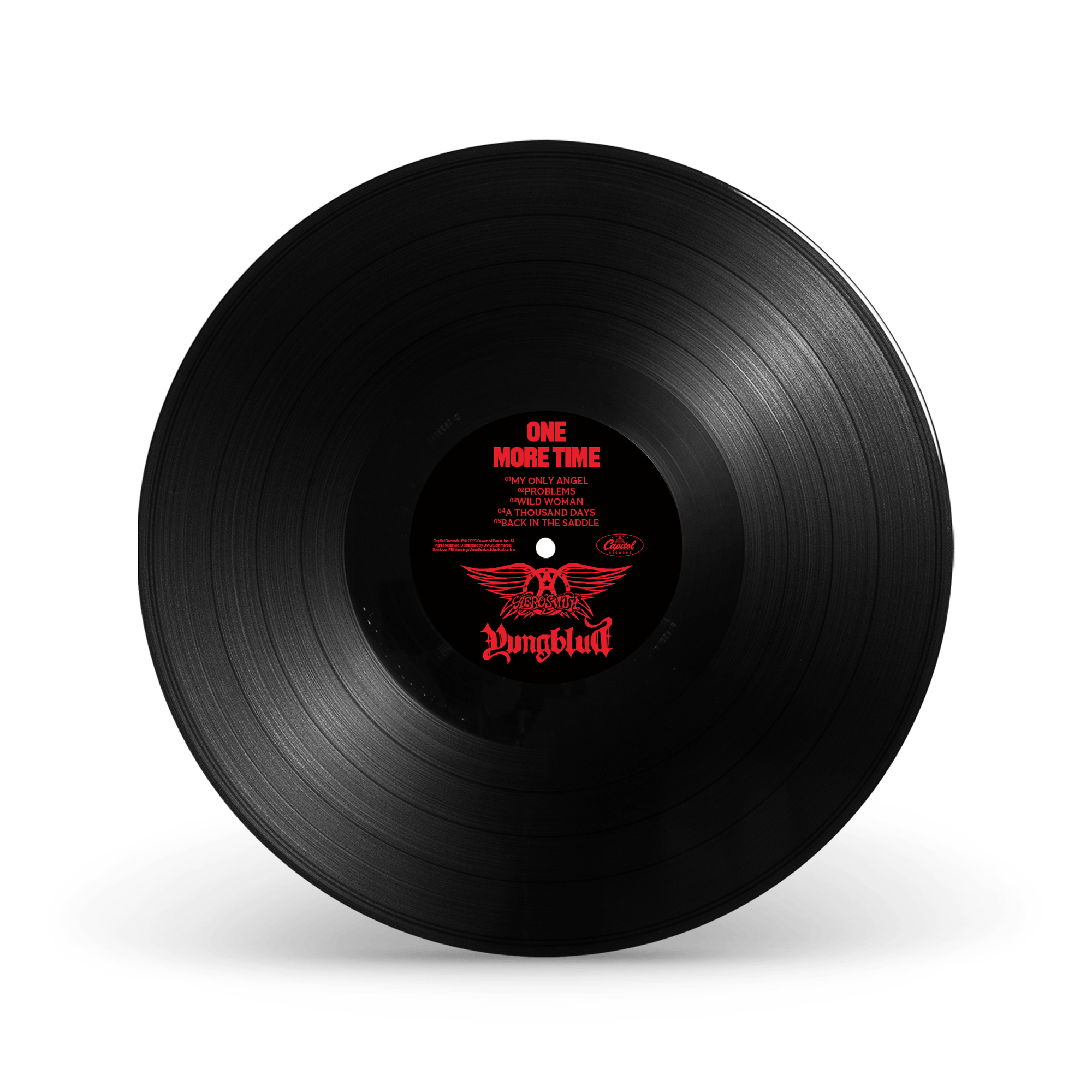 Aerosmith & YUNGBLUD - One More Time - Black Vinyl