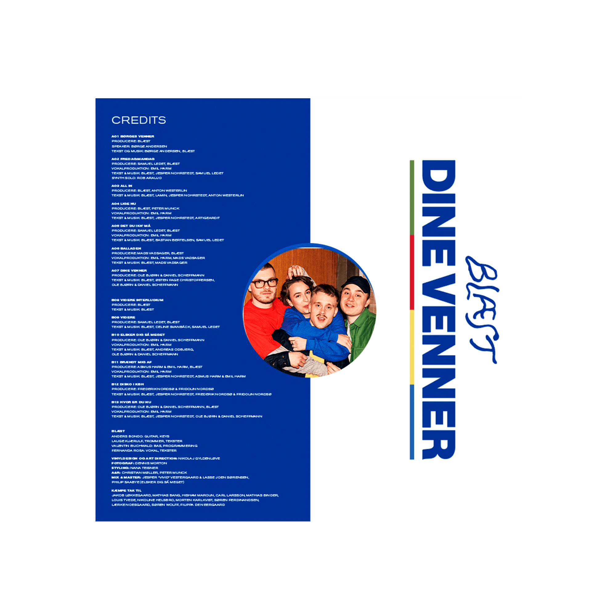 DINE VENNER – STANDARD LP