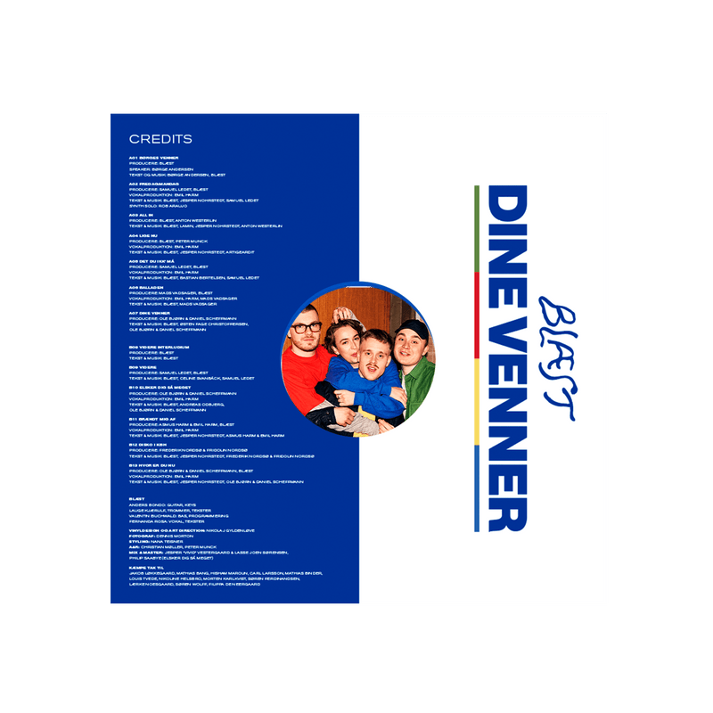 DINE VENNER – STANDARD LP
