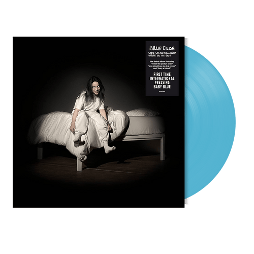 WHEN WE ALL FALL ASLEEP, WHERE DO WE GO? [first INTL pressing in baby blue]