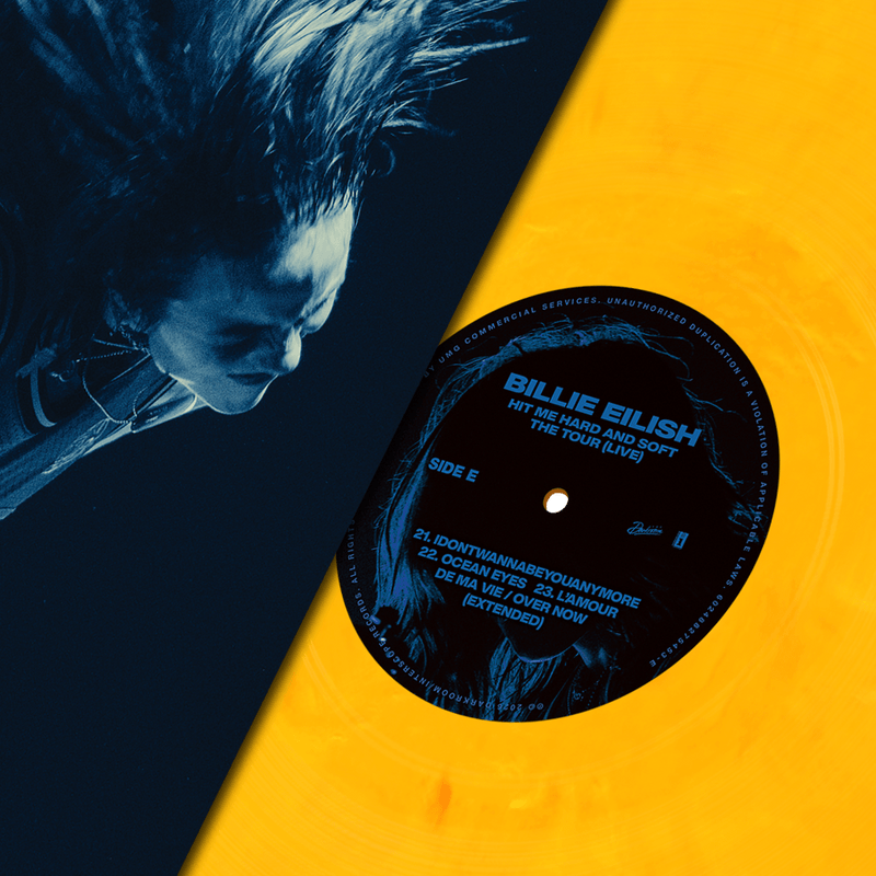 HIT ME HARD AND SOFT: THE TOUR (LIVE) VINYL