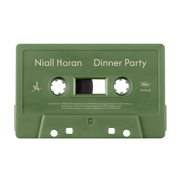Dinner Party - Sage Cassette + Signed Art Card