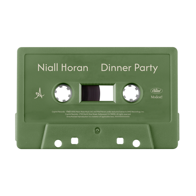 Dinner Party - Sage Cassette + Signed Art Card