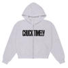 Chuck Grey Zip Up Hoodie