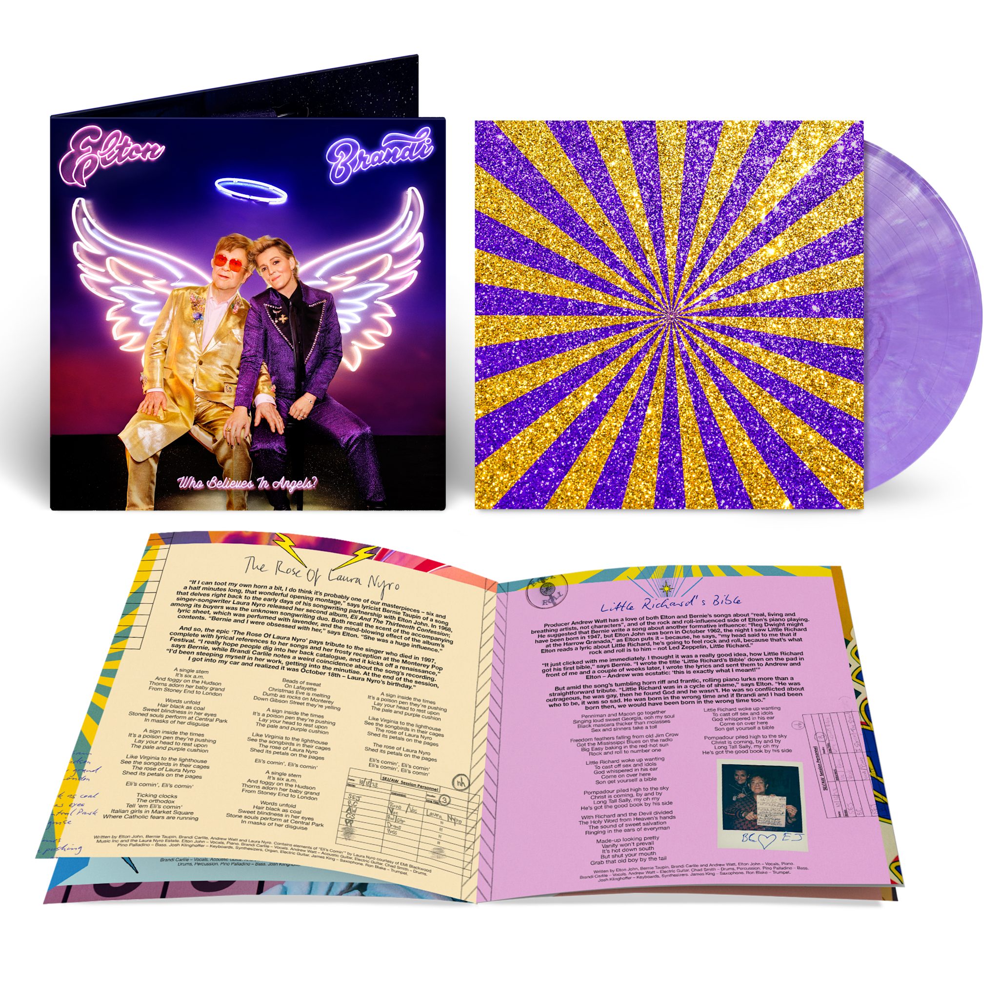 Who Believes In Angels? Store Exclusive Purple Marble Vinyl