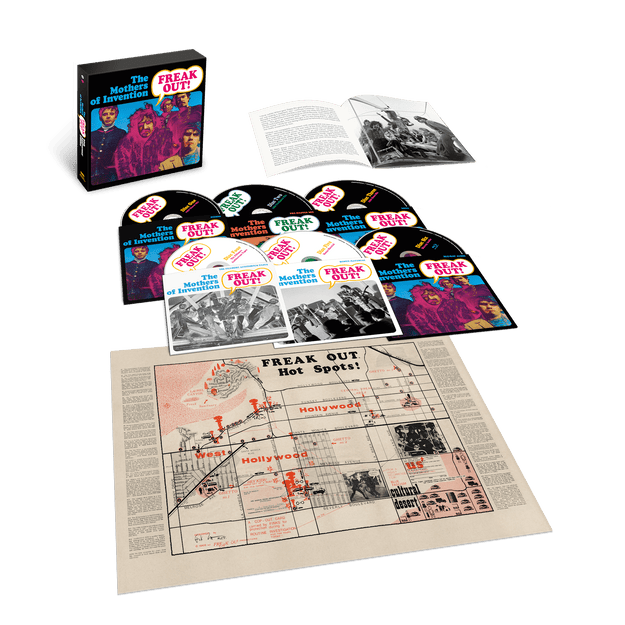 The Mothers of Invention - Freak Out! 60th Anniversary Super Deluxe Edition 5CD/1BR