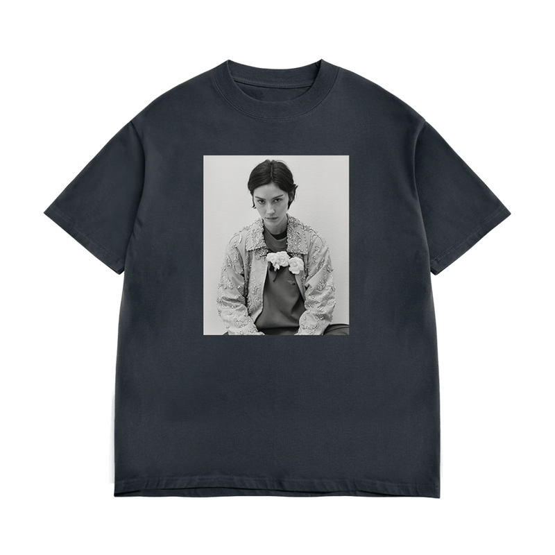Daughter from Hell Photo G.A. Washed Black T-shirt