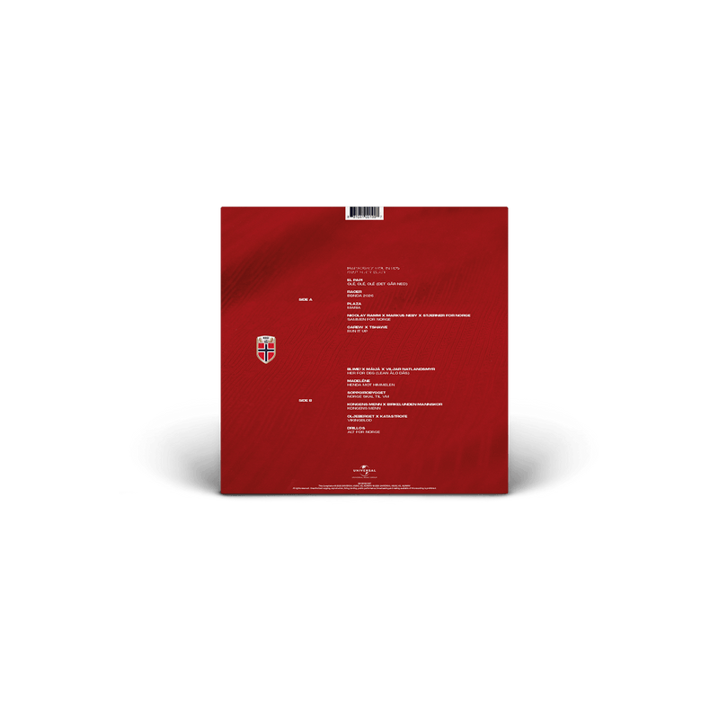 Heia Norge! Rød Vinyl