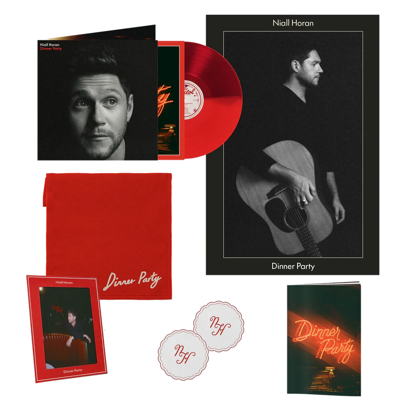 Dinner Party - Red Booth Edition Vinyl + Signed Art Card