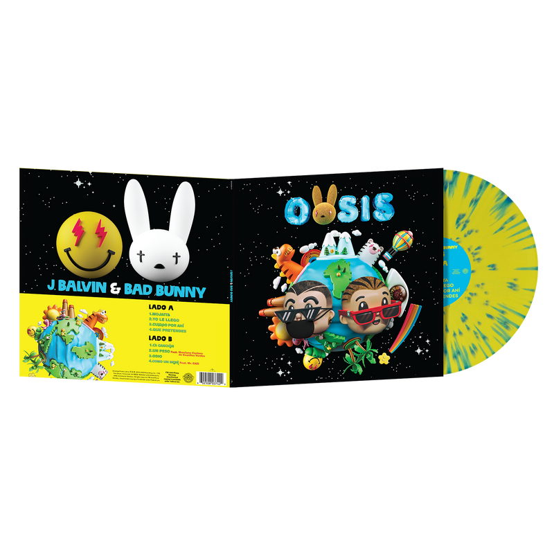 Oasis 1LP Limited Edition Splatter Vinyl