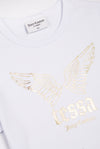 JUICY X TESSA CAPPED BABY SLEEVE TSHIRT