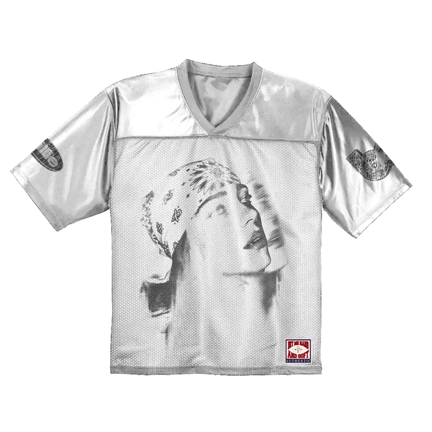 Billie Bandana White Football Jersey