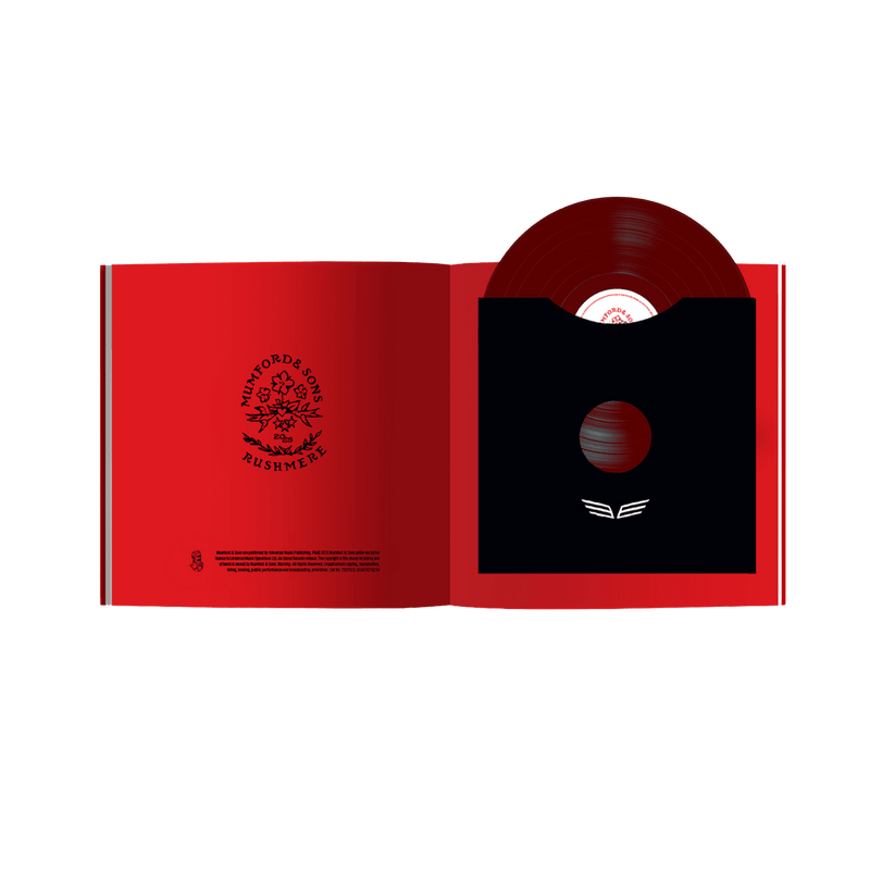 RUSHMERE: 'Almost Places Recycled Red Vinyl' Deluxe LP