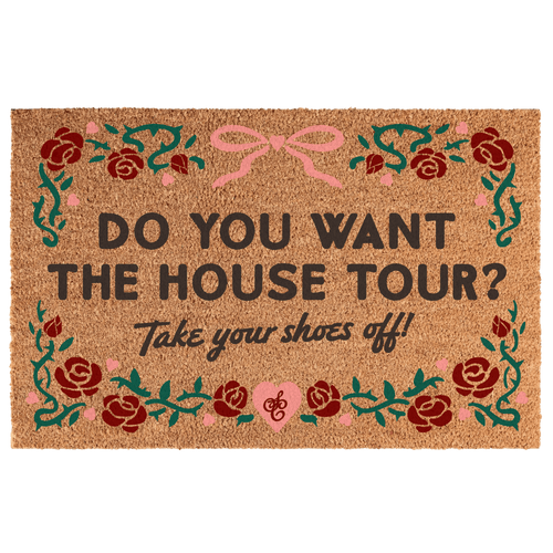 House Tour Door Mat