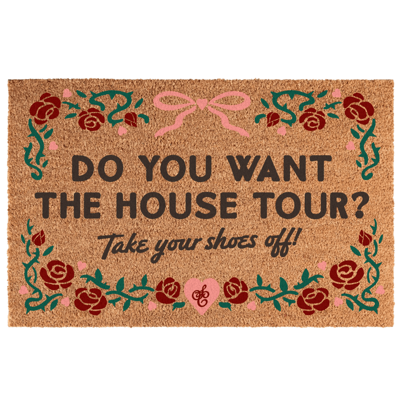 House Tour Door Mat