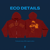 On The Mic Red Zip Hoodie