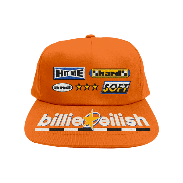 Orange HIT ME HARD AND SOFT Snapback