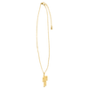 Gold Blohsh Pennant Necklace