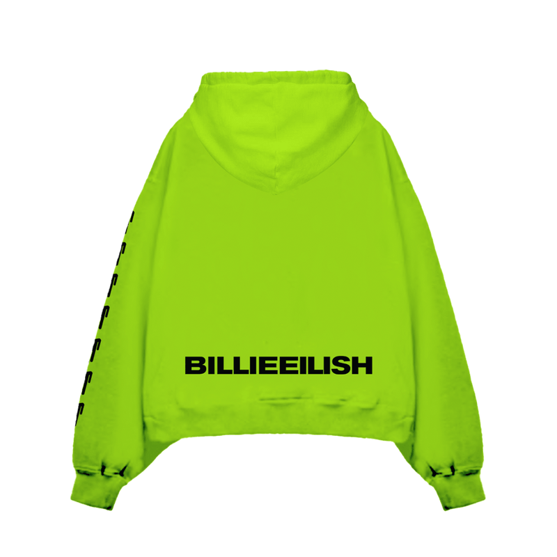 Hanging Blohsh Green Hoodie
