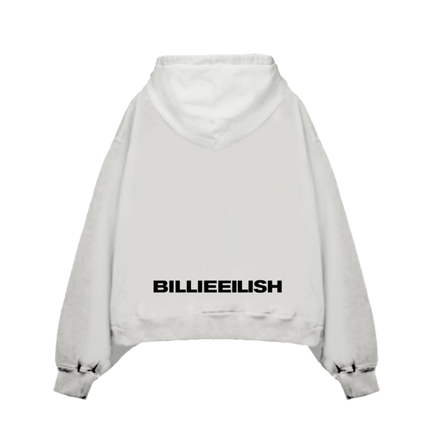 Hanging Blohsh White Hoodie