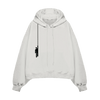 Hanging Blohsh White Hoodie